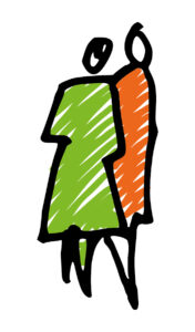 2_people_female_male_04_green_orange by . 