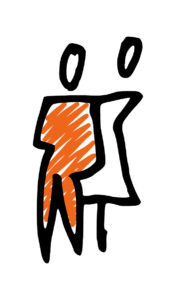 2_people_female_male_09_orange_white by . 