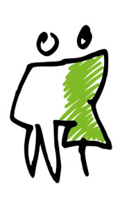 2_people_female_male_white_green by . 