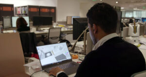 Shanghai-Office-Designer_Sketch_Up_11 by M Moser Associates. 