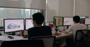 Shanghai-Office-Designer_Sketch_Up_3 by M Moser Associates. 