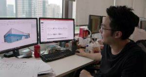 Shanghai-Office-Designer_Sketch_Up_9 by M Moser Associates. 