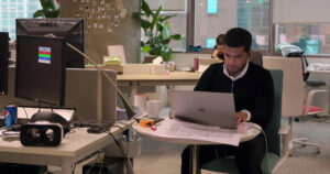 Shanghai-Office-Designer_computer by M Moser Associates. 