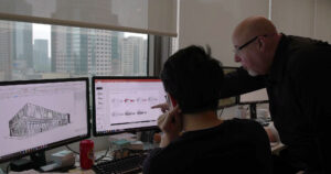 Shanghai-Office-Designers_on_Sketch_Up_1 by M Moser Associates. 