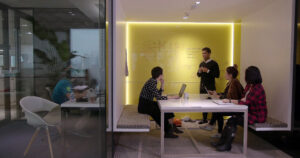 Shanghai-Office-Planning-Meet-04 by M Moser Associates. 