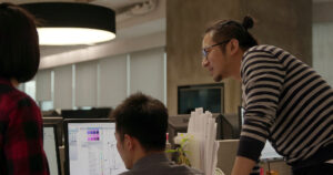 Shanghai-Office-Small_Group_Meet_5 by M Moser Associates. 