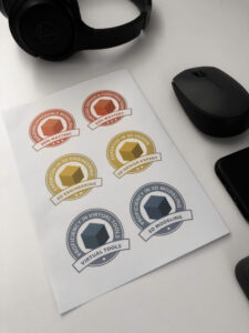 SketchUp Badge Certificates by . 