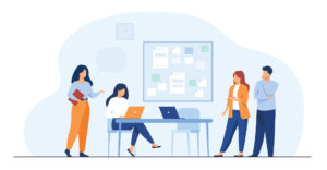 colleagues-working-together-project by . 