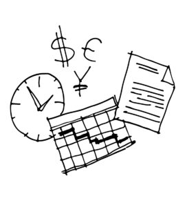 item-money-dollar-pounds-yen-time-paper-calendar by . 