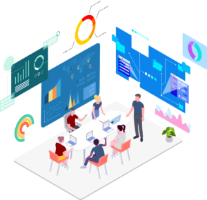 15 Planning Involves Providing Large Projects Isometric Illustration by . 