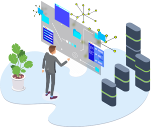 Blockchain Platform Data AR Tech by . 