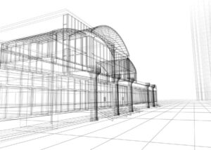 bigstock-Wireframe-Of-Office-Building-1776083 by . 